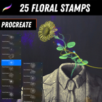 25 Botanical Stamp Collection