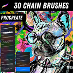 30 Chain Brushes